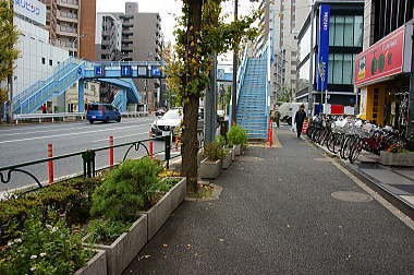 中原街道沿いに進む