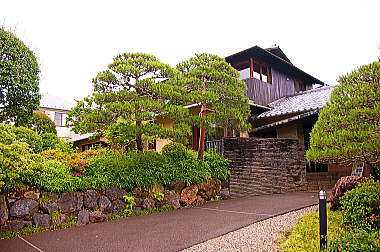 杉並区立角川庭園入り口