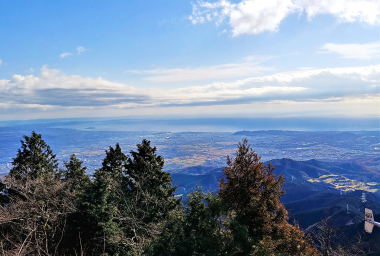 山頂からの眺め