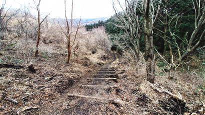 登山時とは別ルート