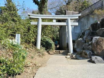 ここから登山道