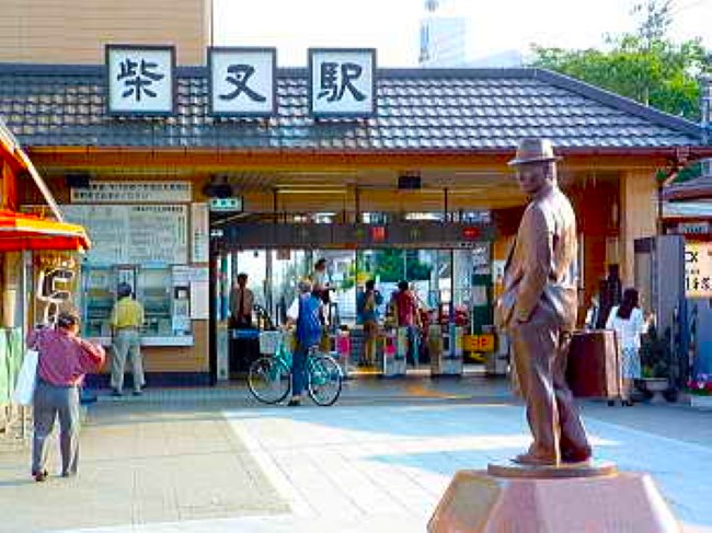 柴又駅前（2003年5月撮影）