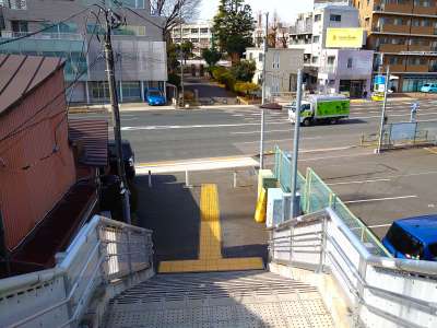 陸橋の先は第二京浜