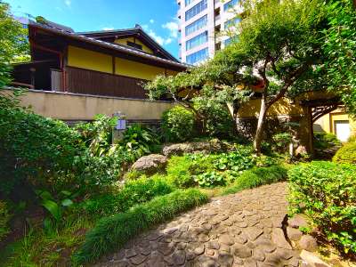 横山大観の自邸兼アトリエでした