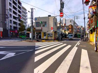 二又交番を右へ