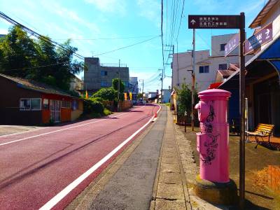 なだらかな坂道を進む